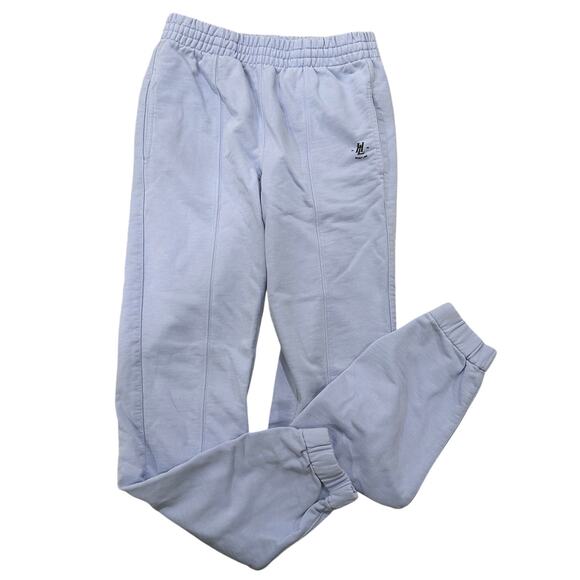 Helmut Lang Women’s Blue French Terry Track Pants Light Blue, size XS - Picture 2 of 12